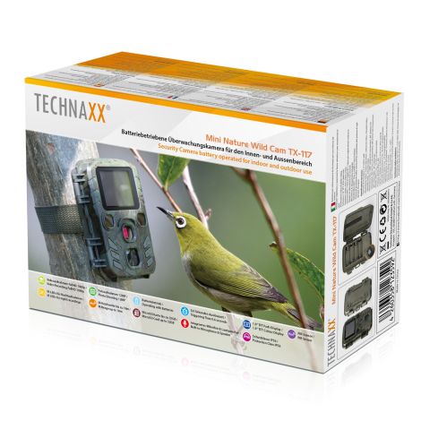 Kompakt vildtkamera 12MP og Full HD Technaxx TX-117