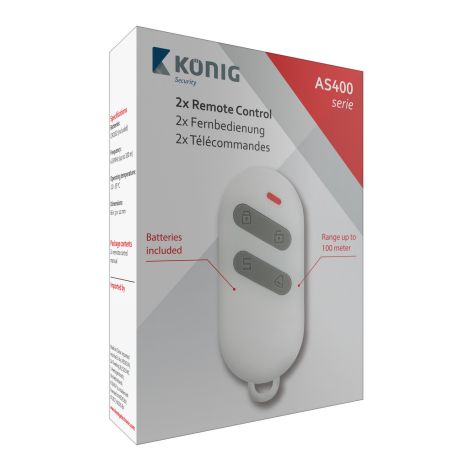 Fjernbetjening - SAS-ALARM400