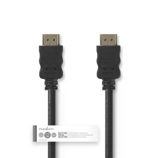 High Speed HDMI™-kabel med HDMI™-stik 7,5 m Sort
