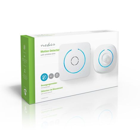 Trådløs bevægelsessensor med klokke