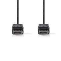 DisplayPort-kabel3,0 m | Sort