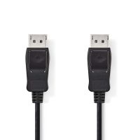 DisplayPort-kabel3,0 m | Sort