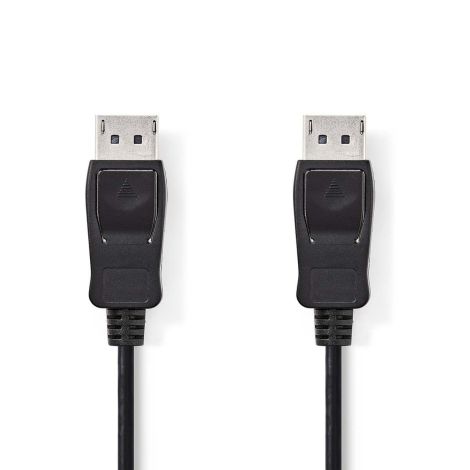 DisplayPort-kabel3,0 m | Sort