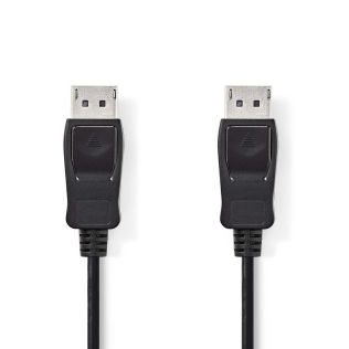 DisplayPort-kabel 2,0 m Sort