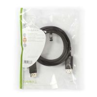 DisplayPort-kabel 2,0 m Sort