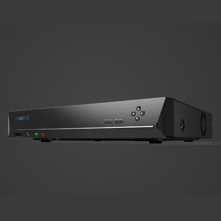 Reolink NVR harddiskoptager til 8 kameraer, inkl. 2 TB hdd