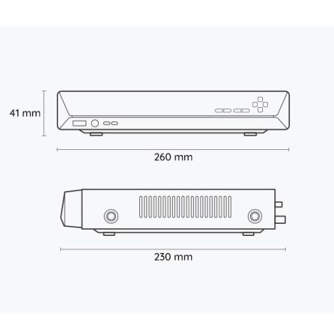 Reolink NVR harddiskoptager til 8 kameraer, inkl. 2 TB hdd
