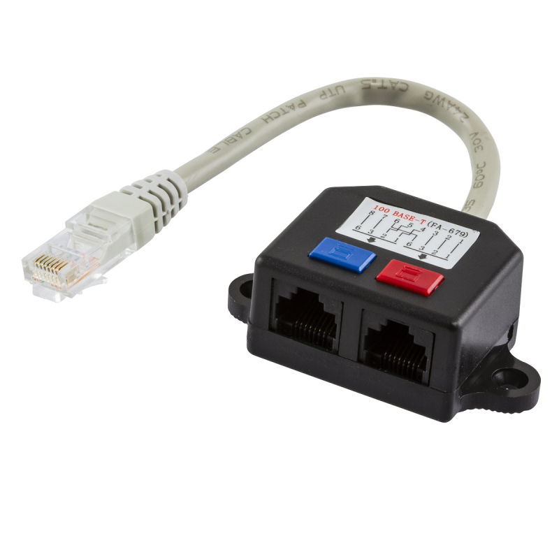 Billede af Y-kabel adapter til RJ45 TP, UTP