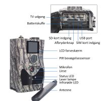 Bolyguard BG584-24MP 4G MMS og email vildtkamera