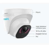 Reolink D800 4K dome kamera PoE