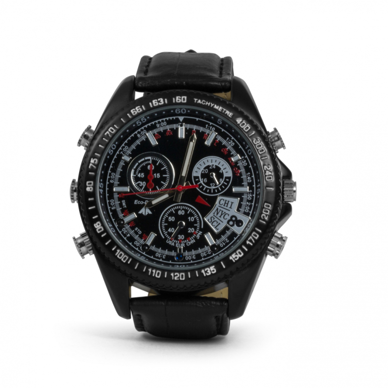 Vandtæt armbåndsur med Full-HD videokamera TX-93