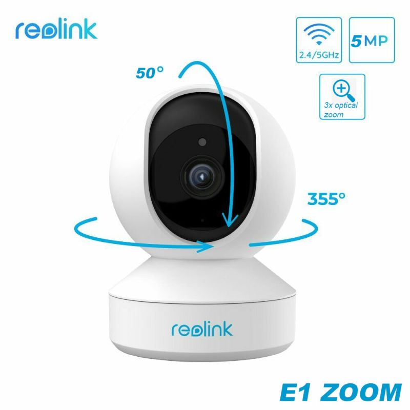 Reolink E1 Zoom v2 5MP indendørs PTZ kamera