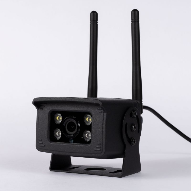 Bakkamera Full HD til iPhone / Android i kraftigt kabinet