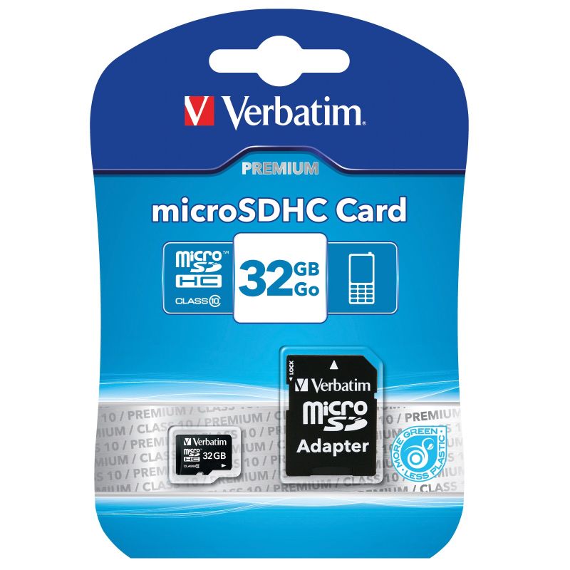 Verbatim micro-SD kort 32 GB Class 10