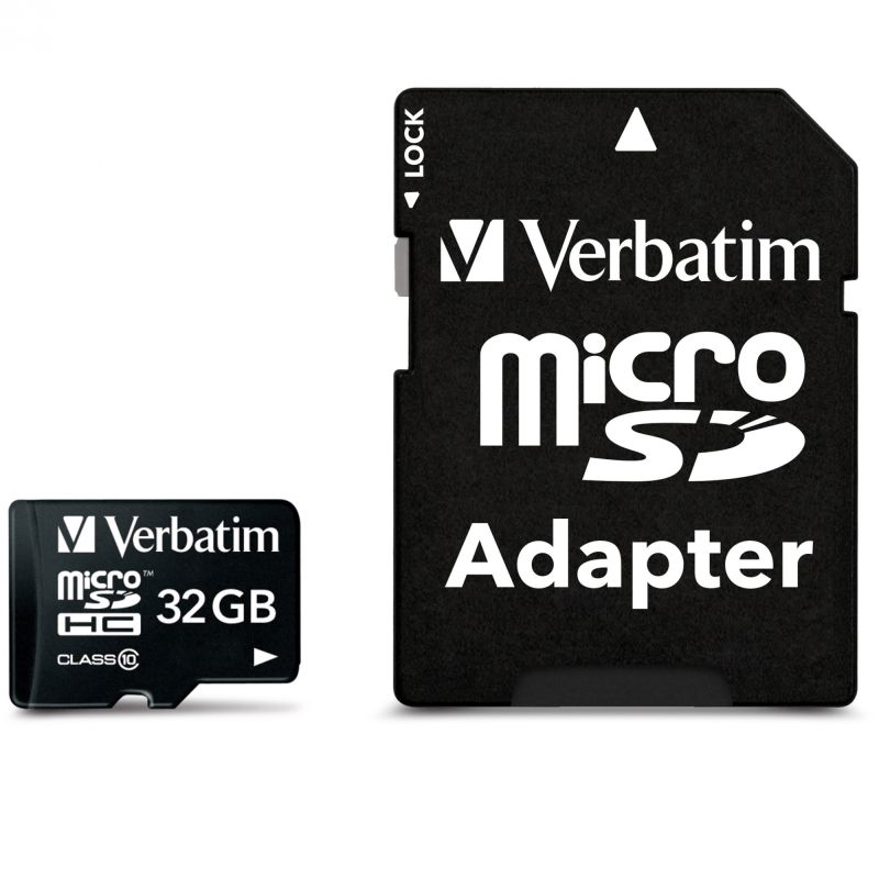 Verbatim micro-SD kort 32 GB Class 10