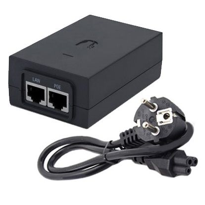 PoE Adapter 48 volt 24 watt Ubiquiti