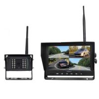 Trådløst bakkamerasæt med 9" monitor og 1 kamera HD 720P
