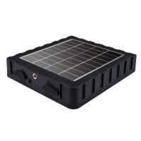 Hunter solcellepanel med lithiumbatteri til vildtkamera