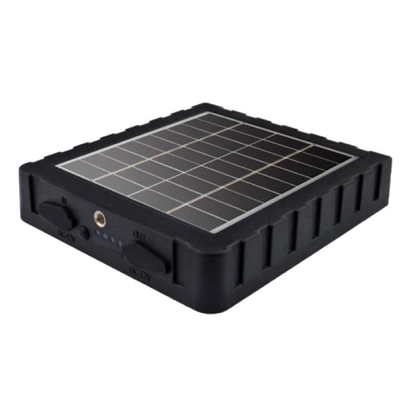 Hunter solcellepanel med lithiumbatteri til vildtkamera