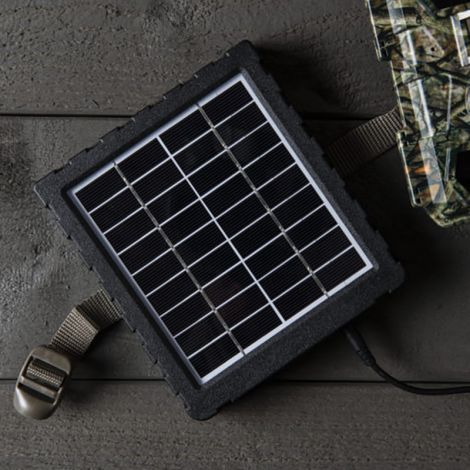 Hunter solcellepanel med lithiumbatteri til vildtkamera