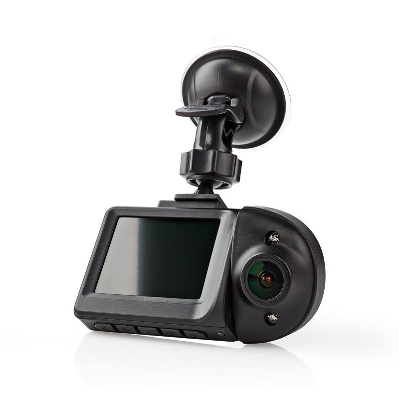 Dash cam med dobbeltkamera og Wide Quad HD 1440 p