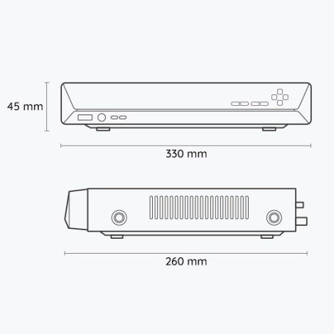 Reolink NVR harddiskoptager til 16 kameraer, inkl. 4 TB hdd