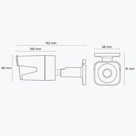 Reolink RLK8-800B4 komplet sæt med 4 stk. 4K kameraer