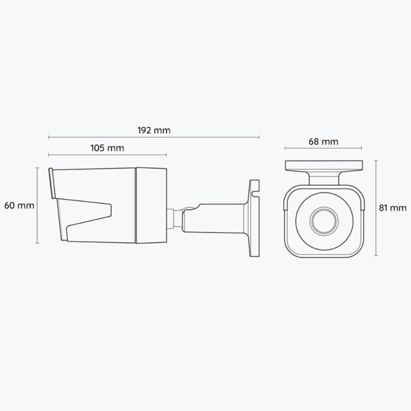 Reolink RLK8-800B4 komplet sæt med 4 stk. 4K kameraer