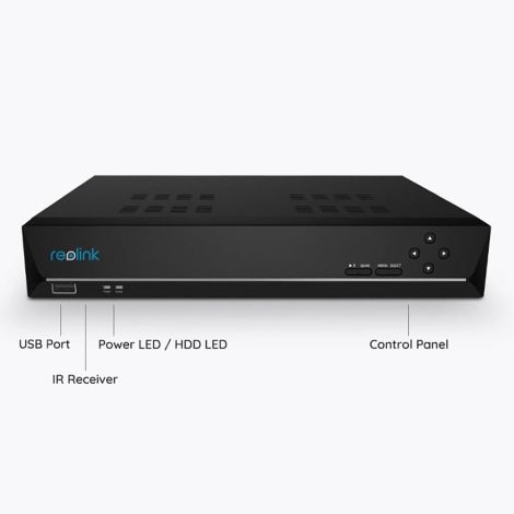 Reolink RLK8-800B4 komplet sæt med 4 stk. 4K kameraer