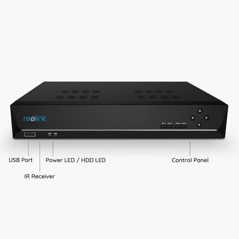 Reolink RLK8-800B4 komplet sæt med 4 stk. 4K kameraer