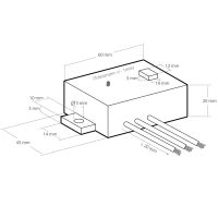 Poweradapter til vildtkamera fra 12/24 volt til 6 volt