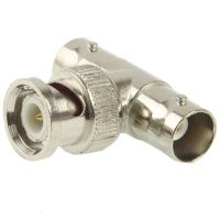 BNC t-stykke adpater 1 BNC han og 2 BNC hun
