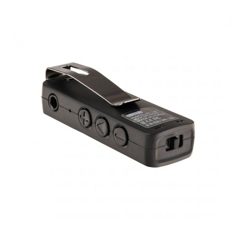 Mini lydoptager med lydaktivering og indbygget afspiller