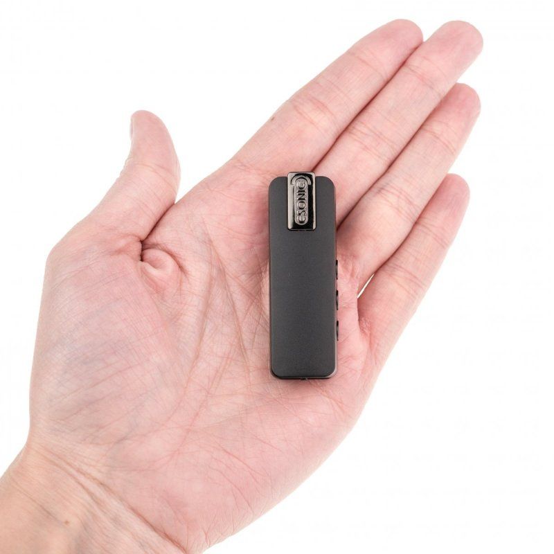 Mini lydoptager med lydaktivering og indbygget afspiller