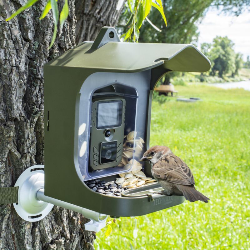 Foderbræt til fugle med vildtkamera Full-HD TX-165