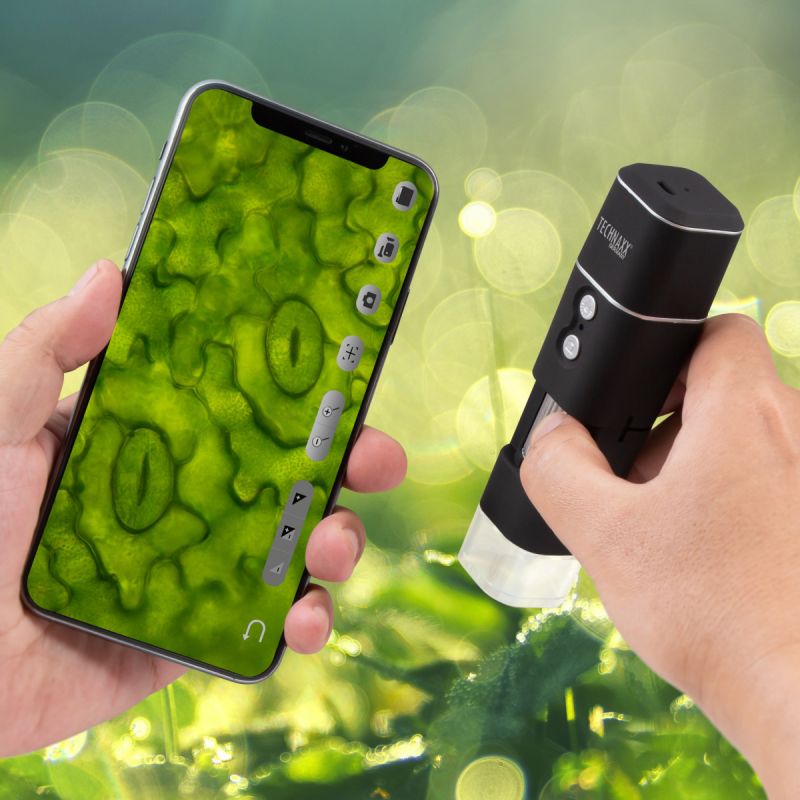 USB mikroskop til smartphone via Wi-Fi Technaxx TX-158 