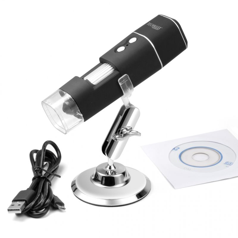 USB mikroskop til smartphone via Wi-Fi Technaxx TX-158 