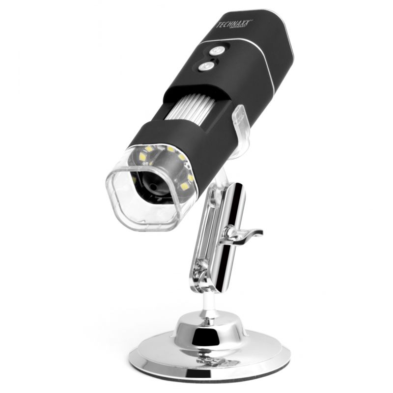 syndrom paperback spørgeskema USB mikroskop til smartphone via Wi-Fi Technaxx TX-158