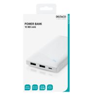 Powerbank 10.000 mAh - 2,1 A - 2x USB-A