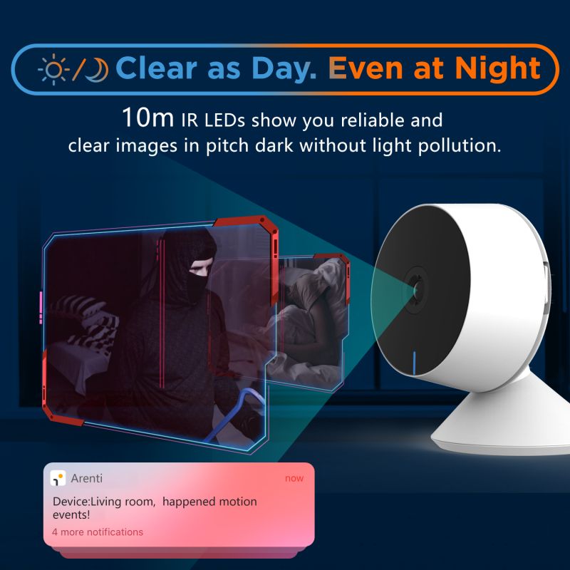 Laxihub M1 indendørs Wi-Fi kamera