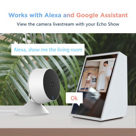 Laxihub M1 indendørs Wi-Fi kamera