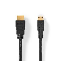 High Speed ​​HDMI ™ kabel med HDMI mini og HDMI standard stik