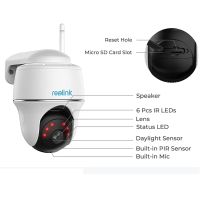 Reolink Argus PT 5MP batteridrevet WiFi kamera med Pan-tilt