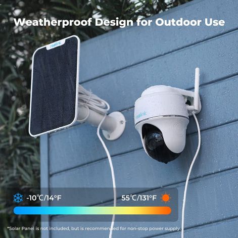 Reolink Argus PT 5MP batteridrevet WiFi kamera med Pan-tilt