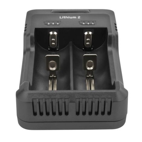 Ansmann Lithium 2 oplader til 18650 Li-ion batterier