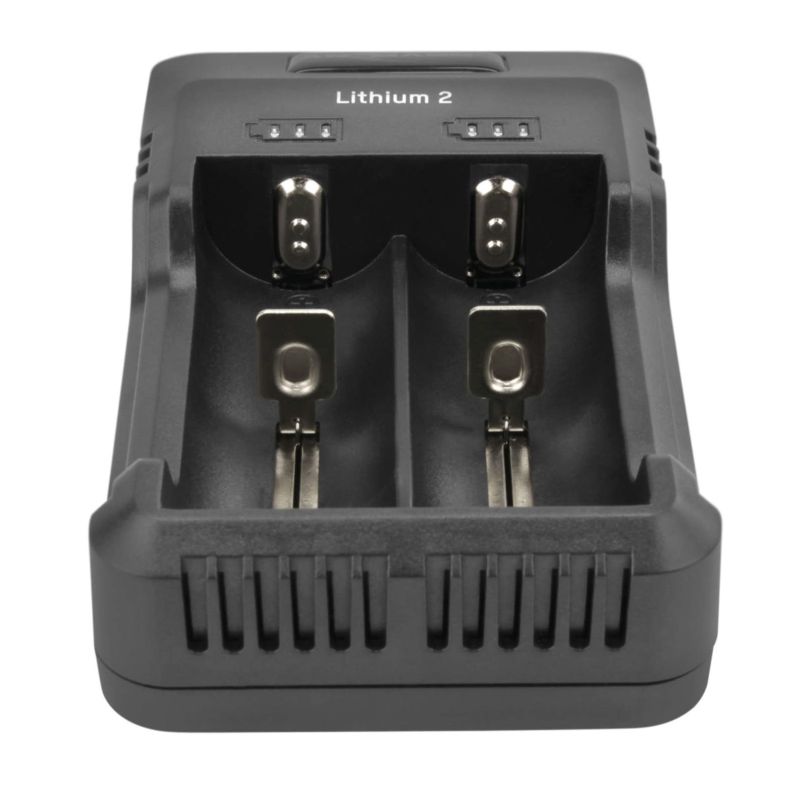 Ansmann Lithium 2 oplader til 18650 Li-ion batterier