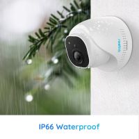 Reolink komplet sæt med NVR HDD-boks og 4 stk. 5MP PoE dome-kameraer