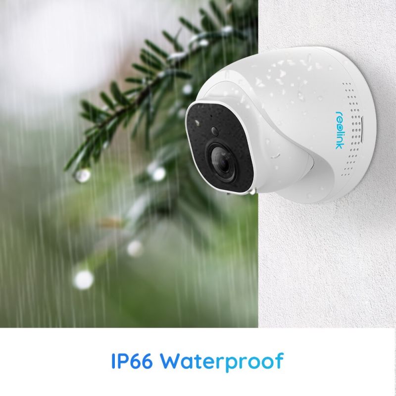 Reolink komplet sæt med NVR HDD-boks og 4 stk. 5MP PoE dome-kameraer