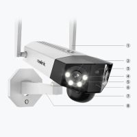 Reolink Duo 2 LTE 4G udendørskamera med dobbeltlinse