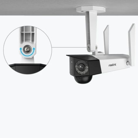 Reolink Duo 2 LTE 4G udendørskamera med dobbeltlinse